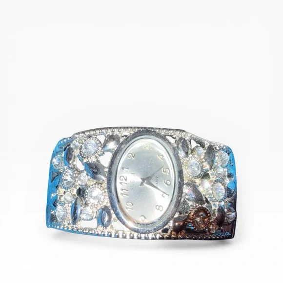 Dior Silver and Blue Women's Watch - Picture 2 of 3